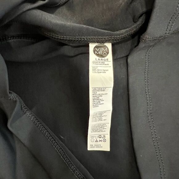 VIMMIA Black Maternity Leggings Size Large - Picture 5 of 6